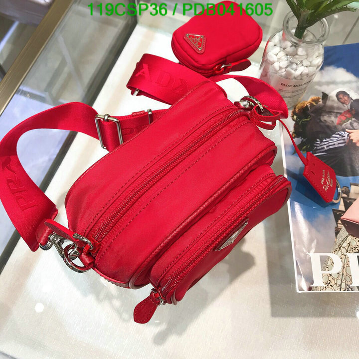 Prada Bag-(Mirror)-Diagonal-,Code: PDB041605,$: 119USD