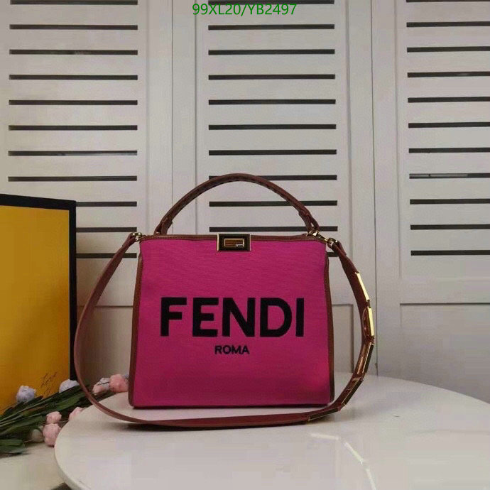 Fendi Bag-(4A)-Diagonal-,Code: YB2497,$: 99USD