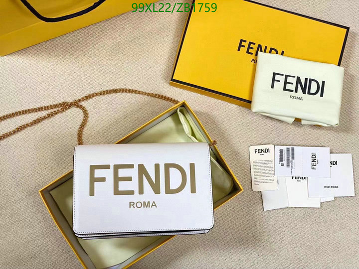 Fendi Bag-(4A)-Diagonal-,Code: ZB1759,$: 99USD