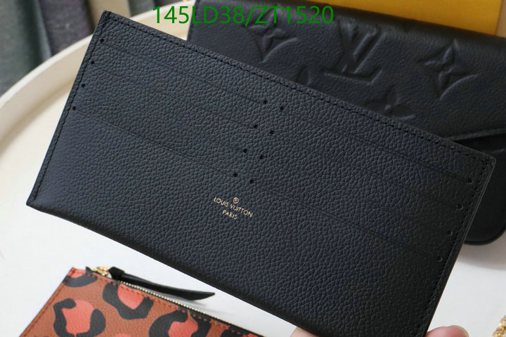 LV Bags-(Mirror)-Wallet-,Code: ZT1520,$: 145USD