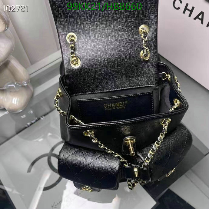 Chanel Bags ( 4A )-Backpack-,Code: HB8660,$: 99USD