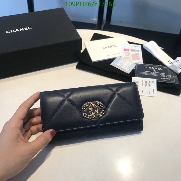 Chanel Bags -(Mirror)-Wallet-,Code: YT7165,$: 109USD