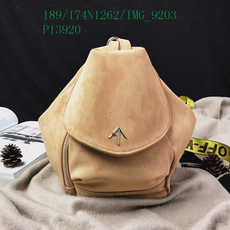 Manu Atelier Bag-(4A)-Backpack-,Code:MAB110703,$: 189USD