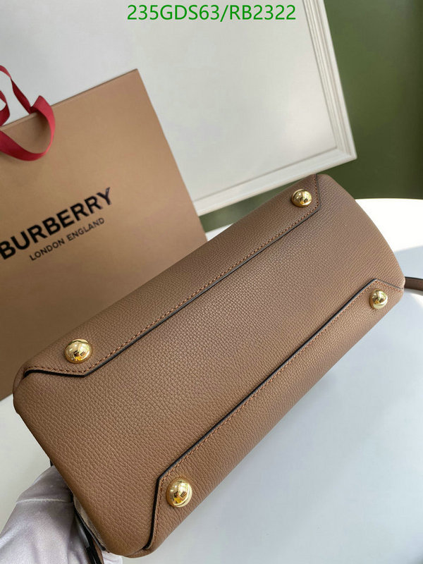 Burberry Bag-(Mirror)-Handbag-,Code: RB2322,$: 235USD