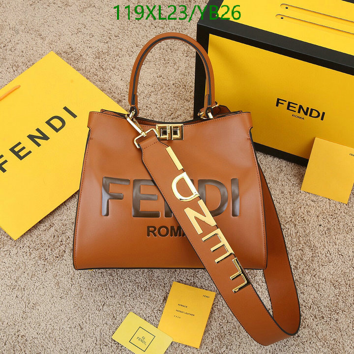 Fendi Bag-(4A)-Peekaboo,Code: YB26,$: 119USD