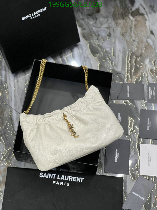 YSL Bag-(Mirror)-Handbag-,Code: LB7233,$: 199USD