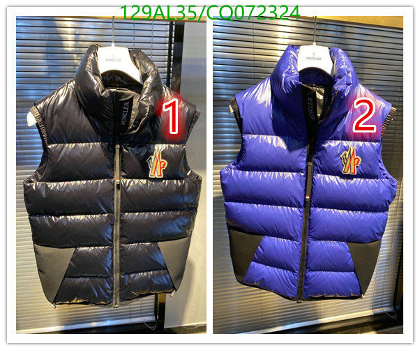 Down jacket Men-Moncler, Code: CQ072324,$: 129USD