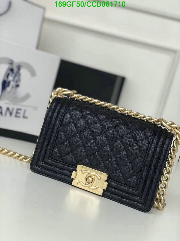 Chanel Bags -(Mirror)-Le Boy,Code: CCB061710,$: 169USD