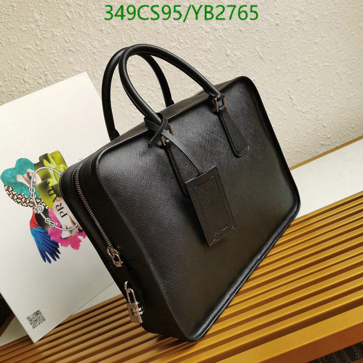 Prada Bag-(Mirror)-Handbag-,Code: YB2765,$: 349USD