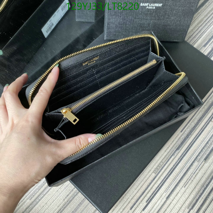 YSL Bag-(Mirror)-Wallet-,Code: LT8220,$: 129USD