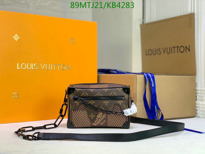LV Bags-(4A)-Petite Malle-,Code: KB4283,$: 89USD