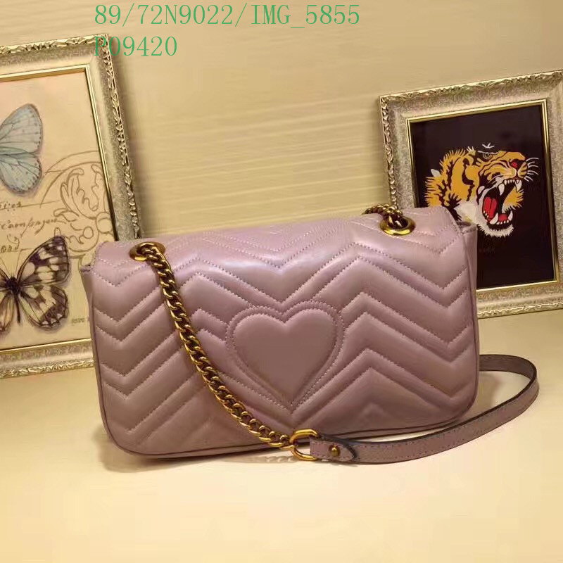 Gucci Bag-(4A)-Marmont,Code: GGB120420,$: 89USD