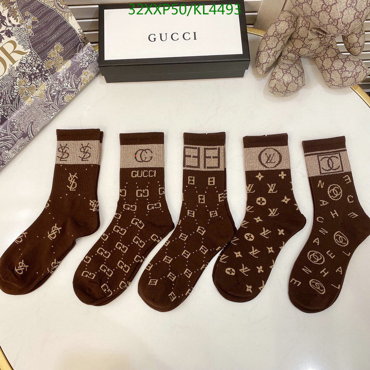 Sock-Gucci, Code: KL4493,$: 32USD