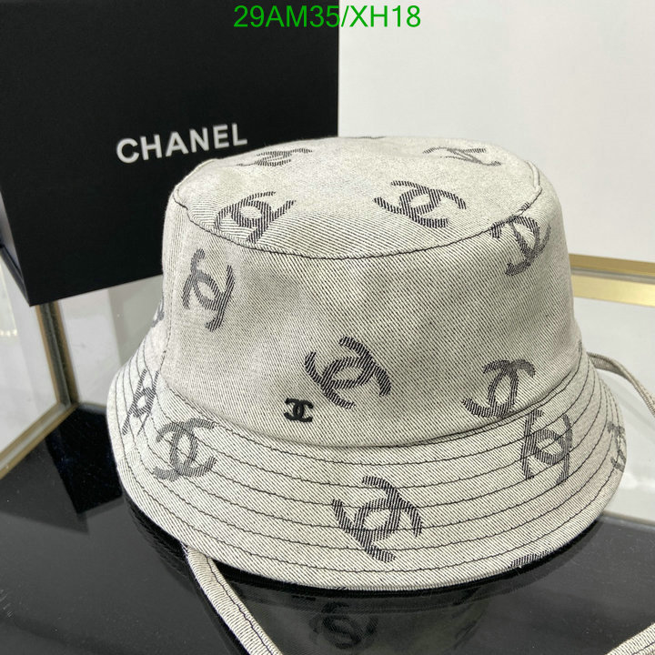 Cap -(Hat)-Chanel, Code: XH18,$: 29USD