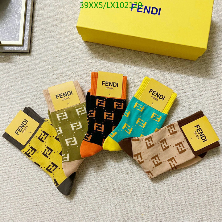 Sock-Fendi, Code:LX102129,$: 39USD