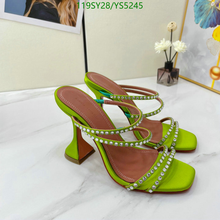 Women Shoes-Amina Muaddi, Code: YS5245,$: 119USD