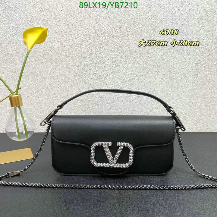 Valentino Bag-(4A)-LOC-V Logo ,Code: YB7210,$: 89USD