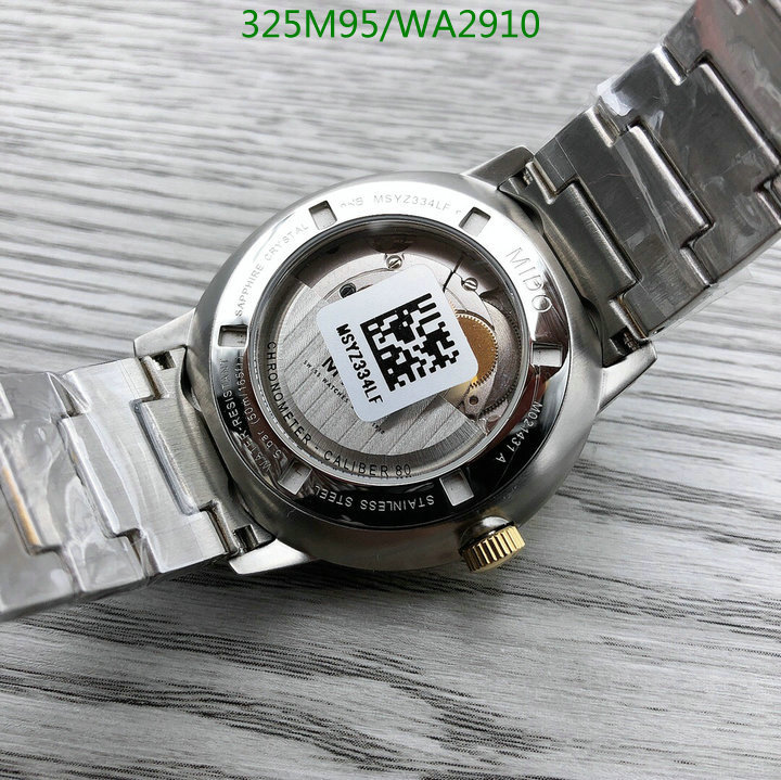 Watch-Mirror Quality-Mido, Code: WA2910,$: 325USD