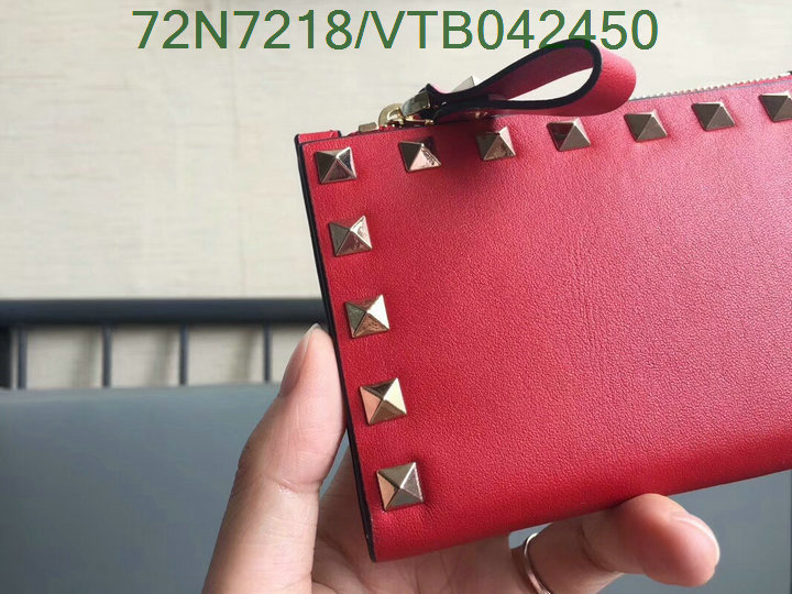 Valentino Bag-(Mirror)-Wallet-,Code: VTB042450,$:72USD