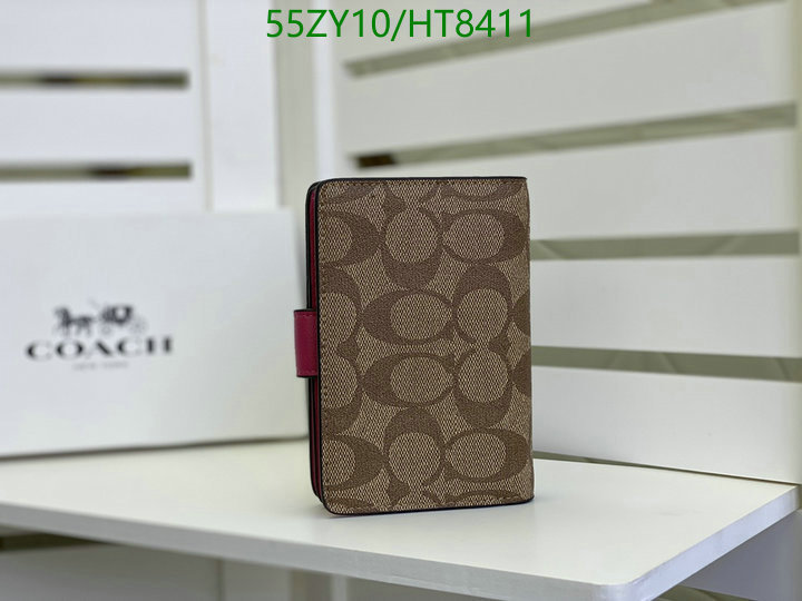 Coach Bag-(4A)-Wallet-,Code: HT8411,$: 55USD