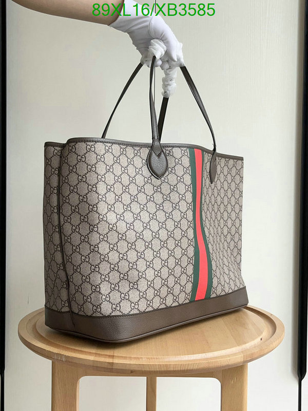 Gucci Bag-(4A)-Handbag-,Code: XB3585,$: 89USD