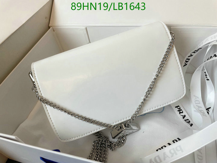 Prada Bag-(4A)-Diagonal-,Code: LB1643,$: 89USD