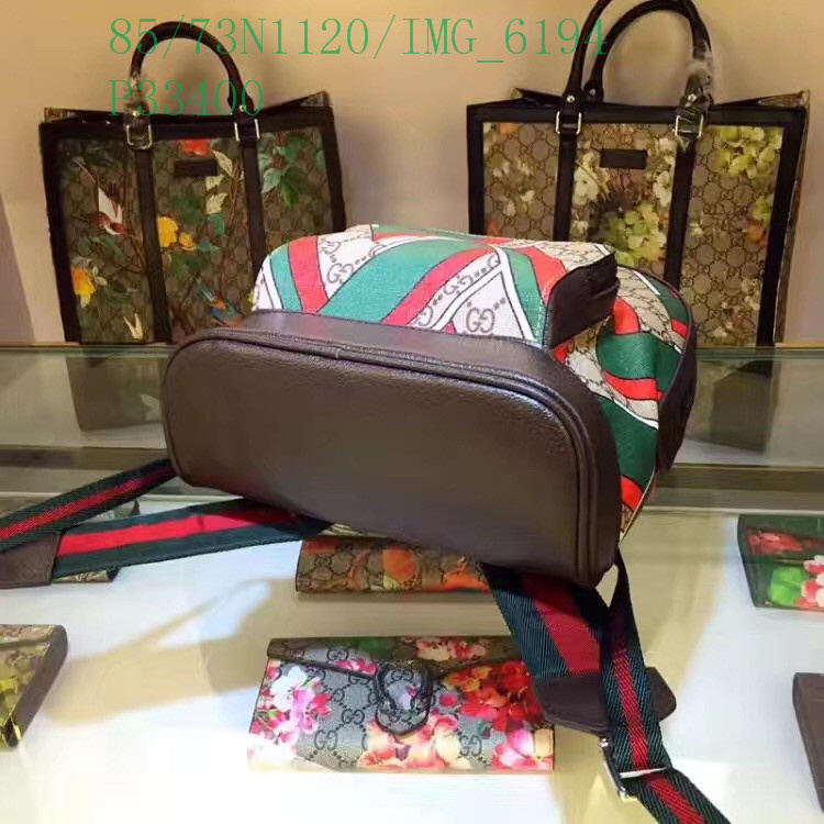 Gucci Bag-(4A)-Backpack-,Code: GGB120534,$: 85USD