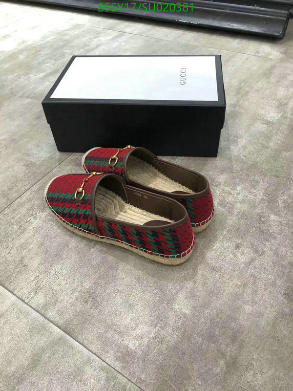 Women Shoes-Gucci, Code: SU020381,$: 85USD