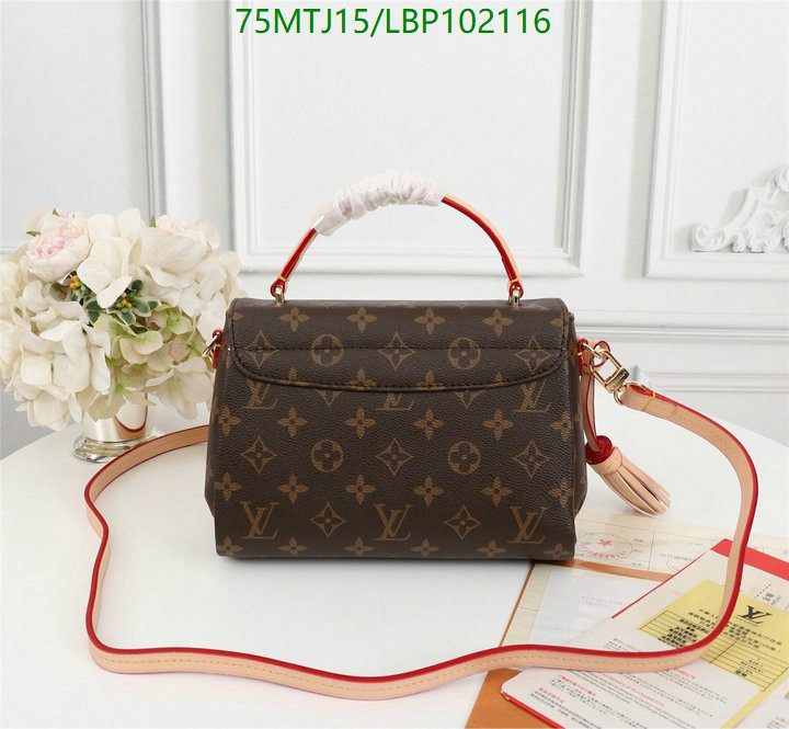 LV Bags-(4A)-Handbag Collection-,Code: LBP102116,$: 75USD