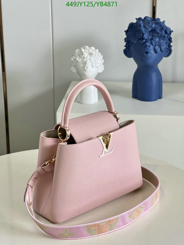 LV Bags-(Mirror)-Handbag-,Code: YB4871,