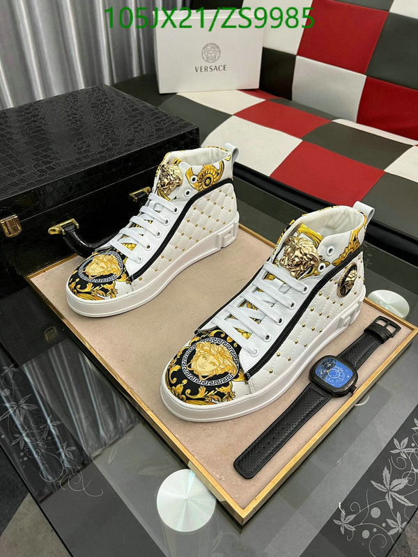 Men shoes-Versace, Code: ZS9985,$: 105USD