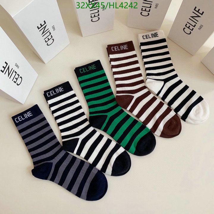 Sock-CELINE, Code: HL4242,$: 32USD