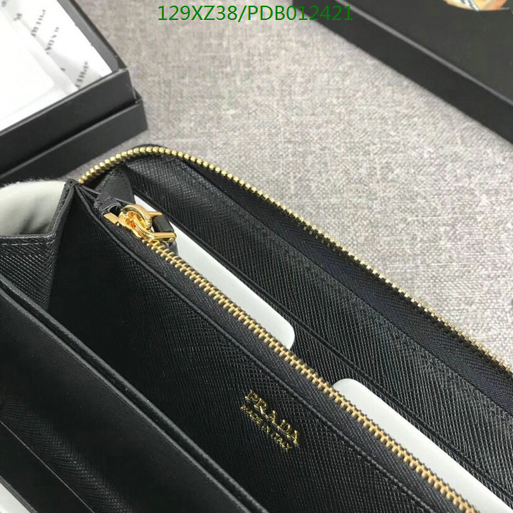 Prada Bag-(Mirror)-Wallet-,Code: PDB012421,$:129USD