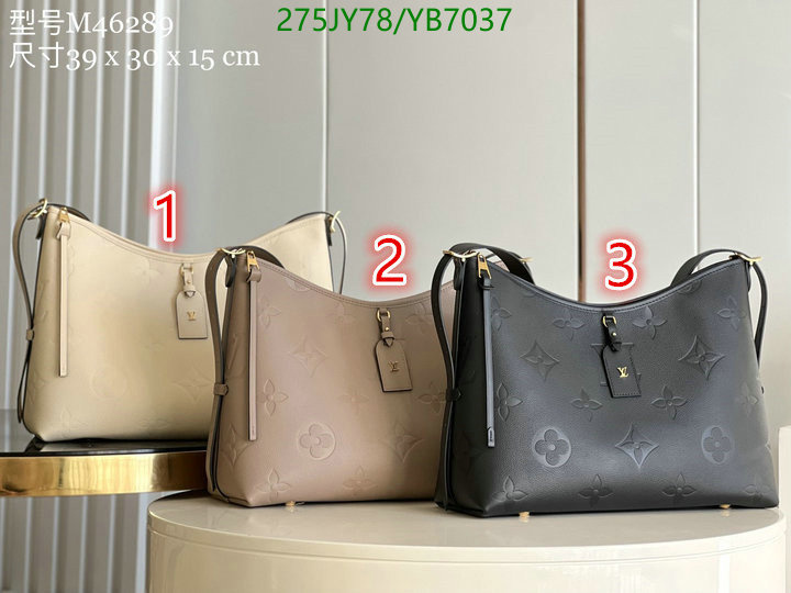 LV Bags-(Mirror)-Handbag-,Code: YB7037,$: 275USD