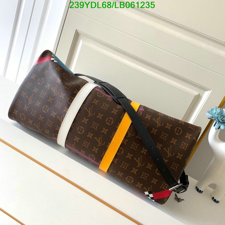 LV Bags-(Mirror)-Keepall BandouliRe 45-50-,Code:LB061235,$: 239USD