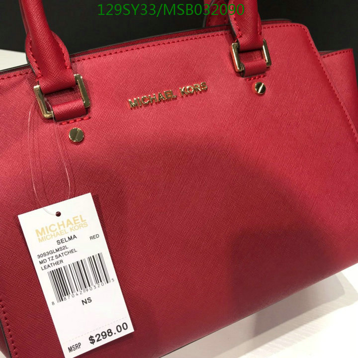 Michael Kors Bag-(Mirror)-Handbag-,Code: MSB032090,$: 129USD