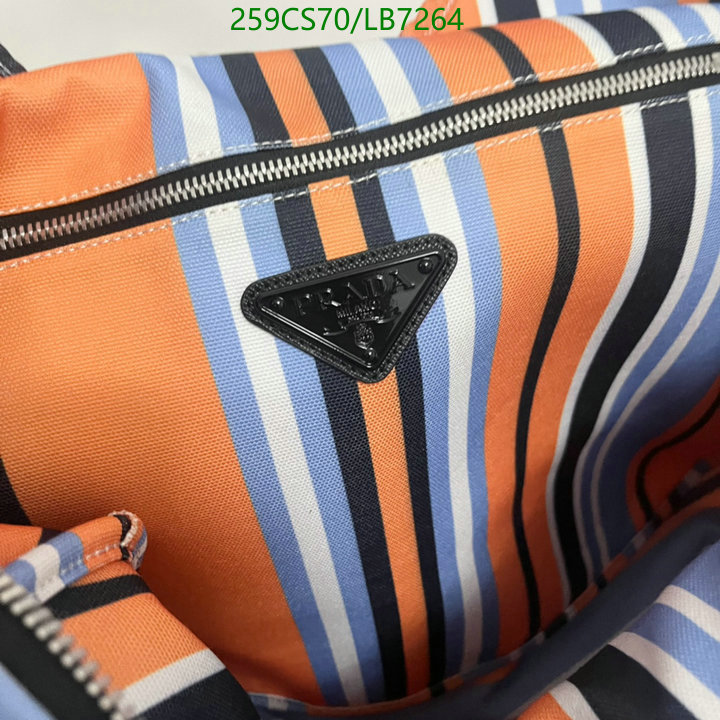 Prada Bag-(Mirror)-Handbag-,Code: LB7264,$: 259USD