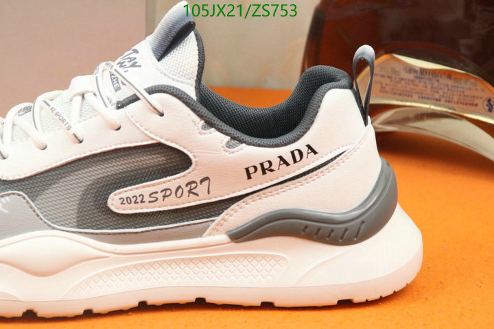 Men shoes-Prada, Code: ZS753,$: 105USD