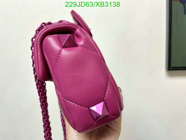 Valentino Bag-(Mirror)-Diagonal-,Code: XB3138,$: 229USD