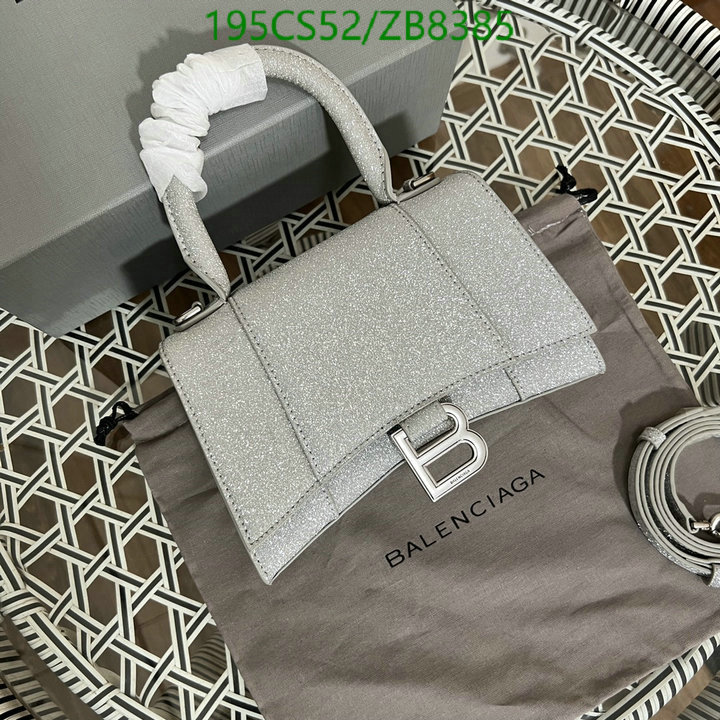 Balenciaga Bag-(Mirror)-Hourglass-,Code: ZB8385,$: 195USD