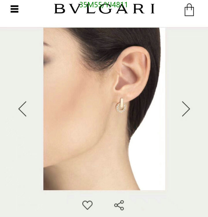 Jewelry-Bvlgari, Code: YJ4811,$: 35USD