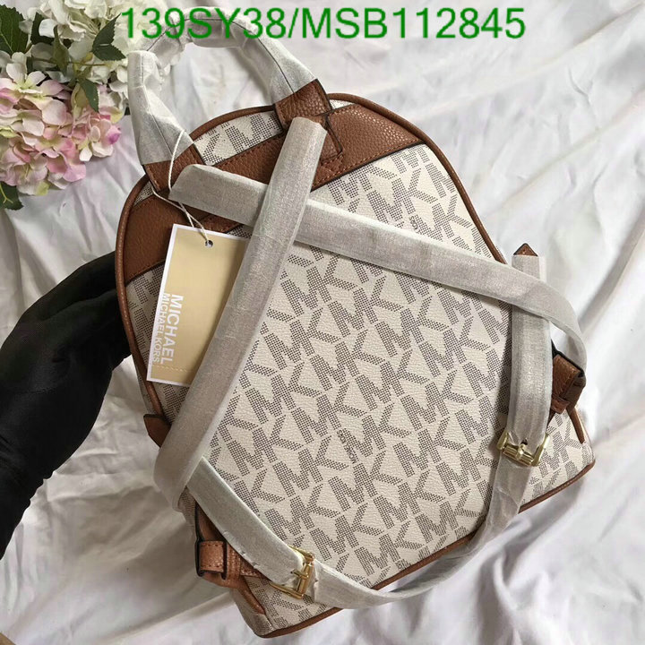 Michael Kors Bag-(Mirror)-Backpack-,Code: MSB112845,$: 139USD