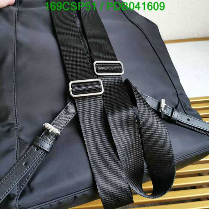 Prada Bag-(Mirror)-Backpack-,Code: PDB041609,$: 169USD