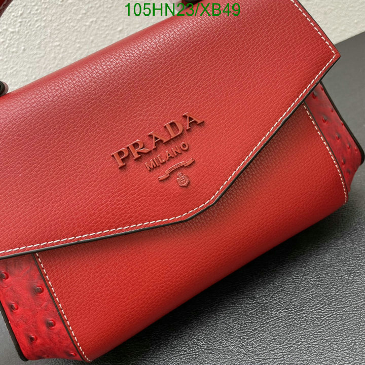 Prada Bag-(4A)-Diagonal-,Code: XB49,$: 105USD