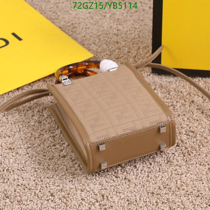 Fendi Bag-(4A)-Sunshine-,Code: YB5114,$: 99USD