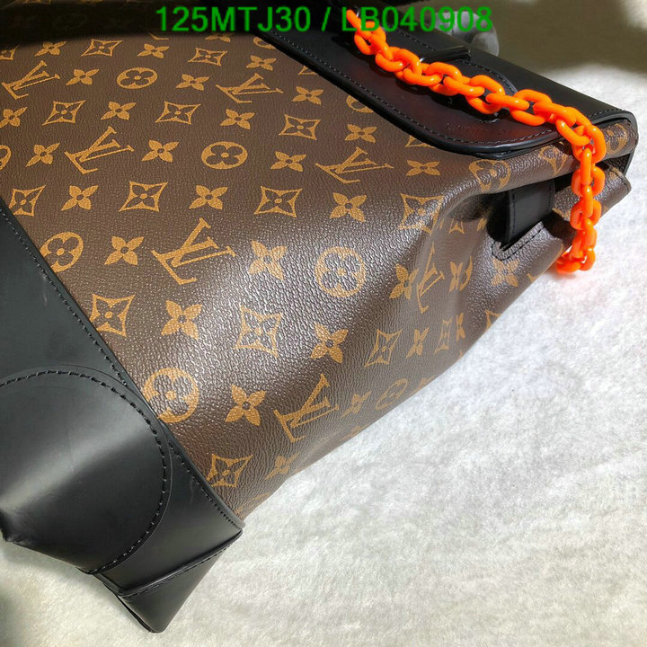 LV Bags-(4A)-Backpack-,Code: LB040908,$: 125USD