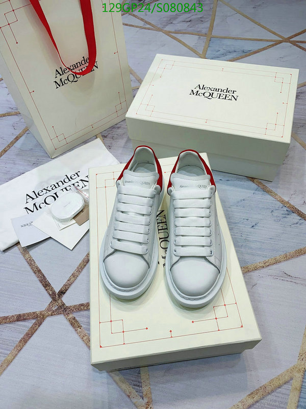 Women Shoes-Alexander Mcqueen, Code: S080843,$: 129USD