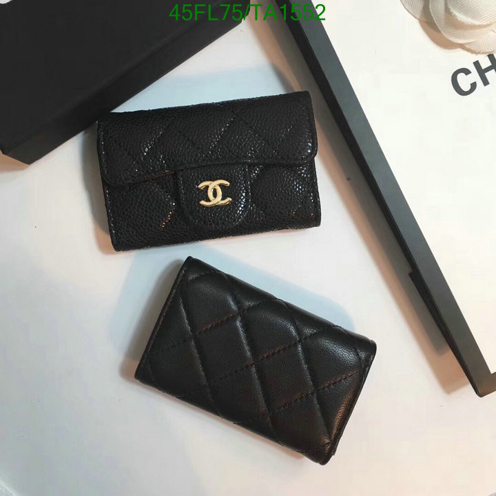 Chanel Bags ( 4A )-Wallet-,Code: TA1552,$: 45USD