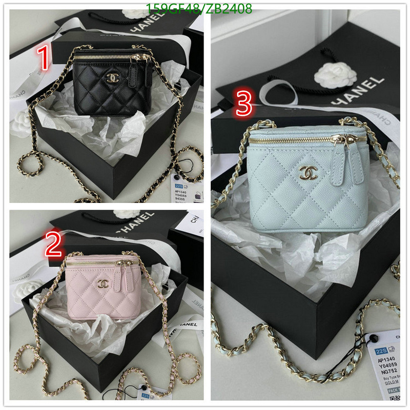 Chanel Bags -(Mirror)-Vanity--,Code: ZB2408,$: 159USD