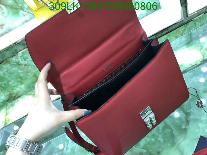 Prada Bag-(Mirror)-Handbag-,Code: PDB060806,$: 309USD